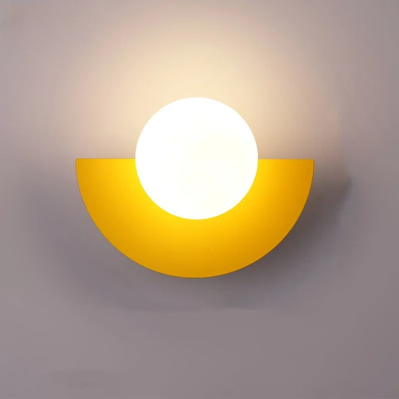 Félkör alakú falilámpa minimalista - ArcLight