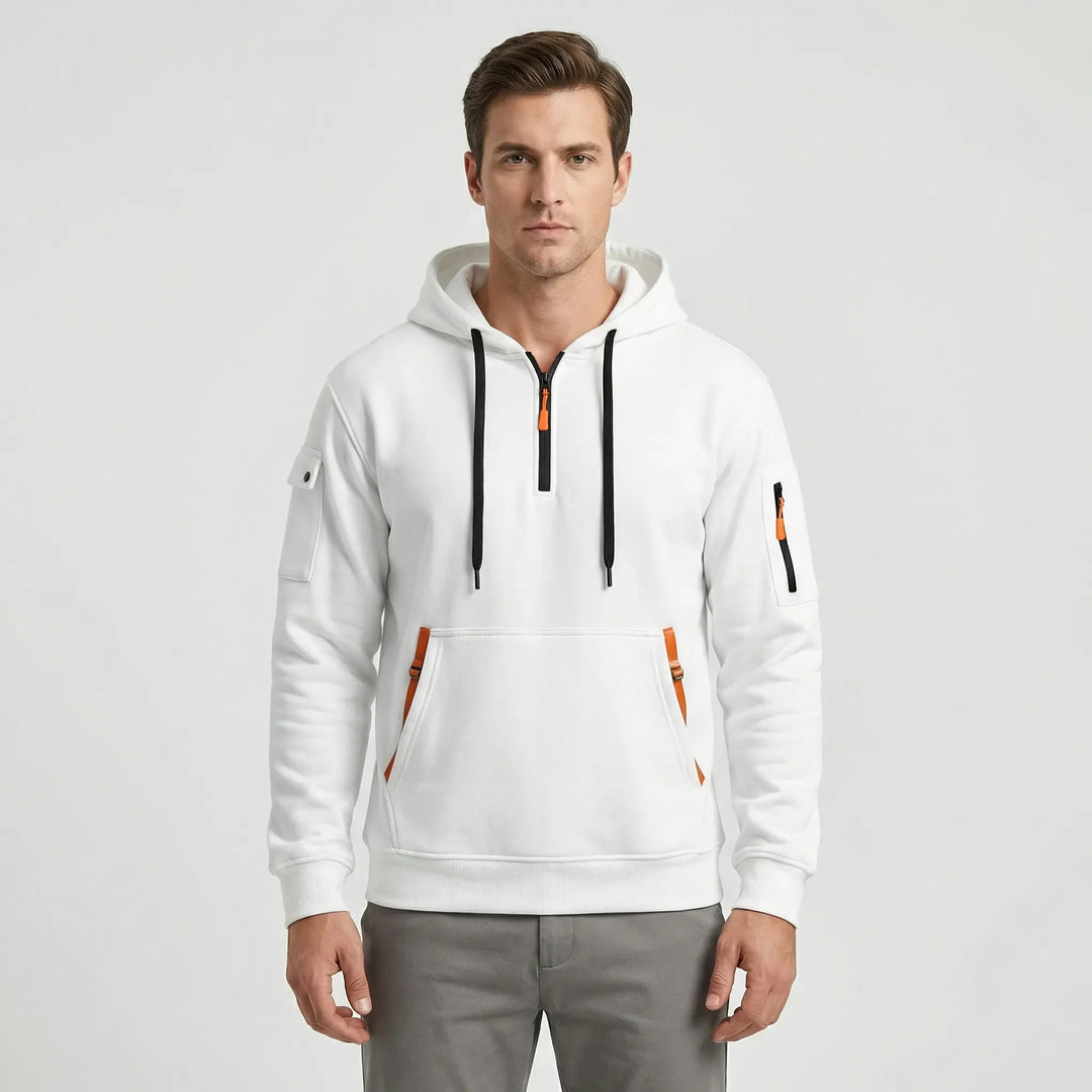 Halbzip Kapuzenpullover Herren - Diego