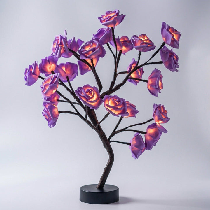 Handcrafted Floral Light Sculpture -  Glowbloom