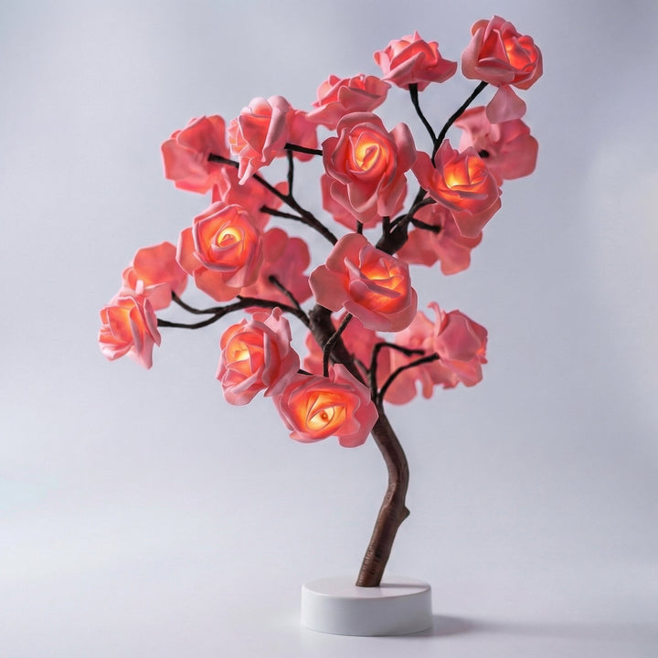 Handcrafted Floral Light Sculpture -  Glowbloom
