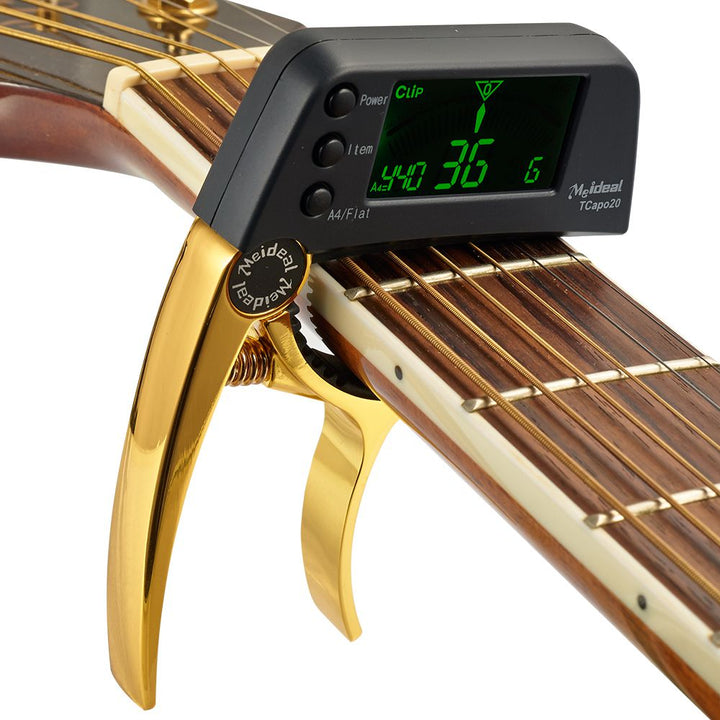 2 az 1-ben Gitár Capo & Tuner – TuneGrip