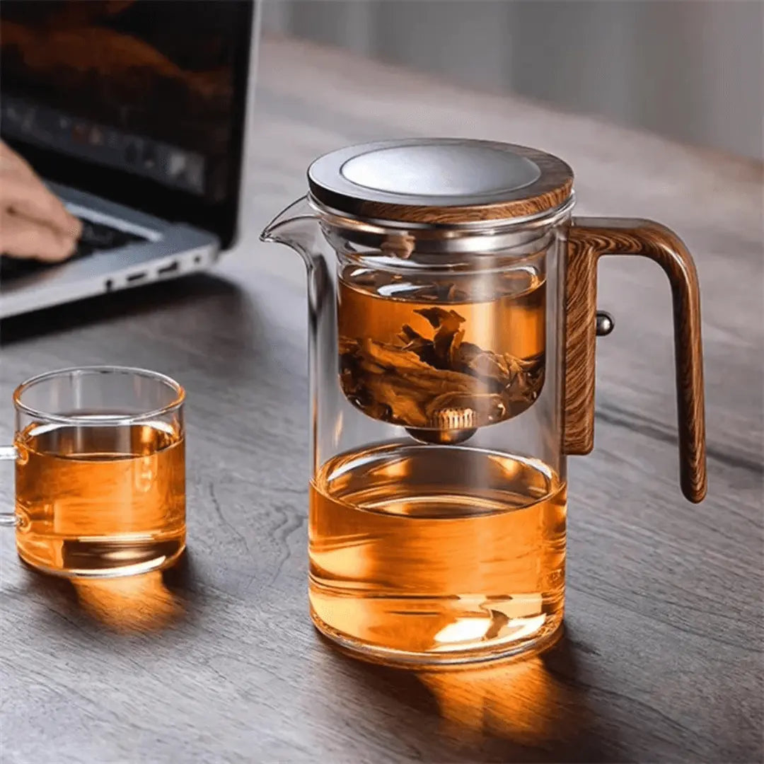 Stílusos Átlátszó Teáskanna - ClearBrew