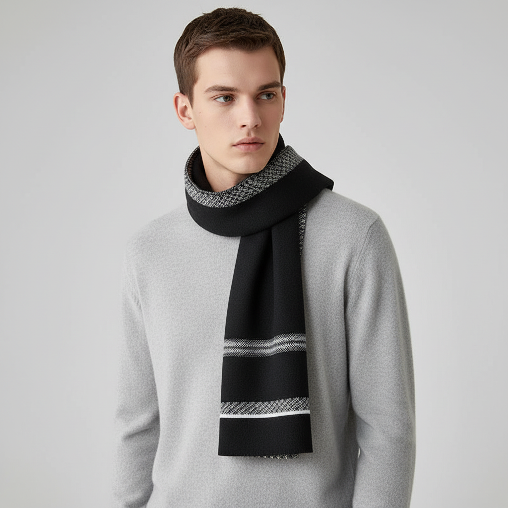 Herrenschal Aus Feinem Kaschmir - Cozyline