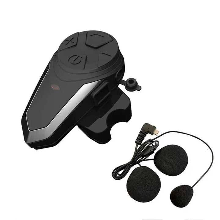 Motoros Sisak Bluetooth Intercom FM-mel és 1000 m Hatótávolsággal – RoadLink S3