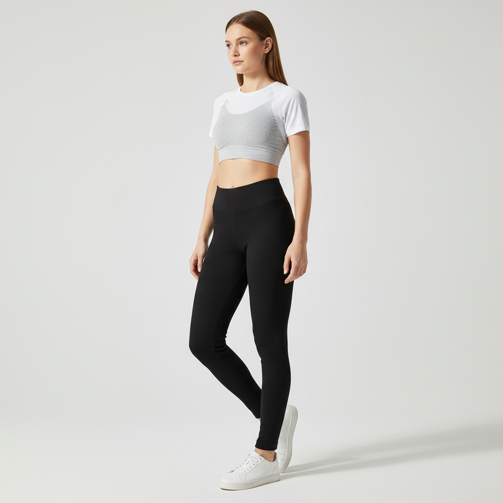 Hoch Taillierte Sportleggings - MoveEase