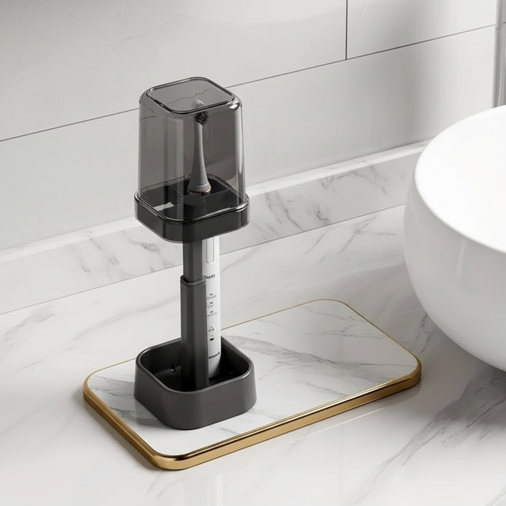 Hygienische Zahnbürstenaufbewahrung - CleanHold