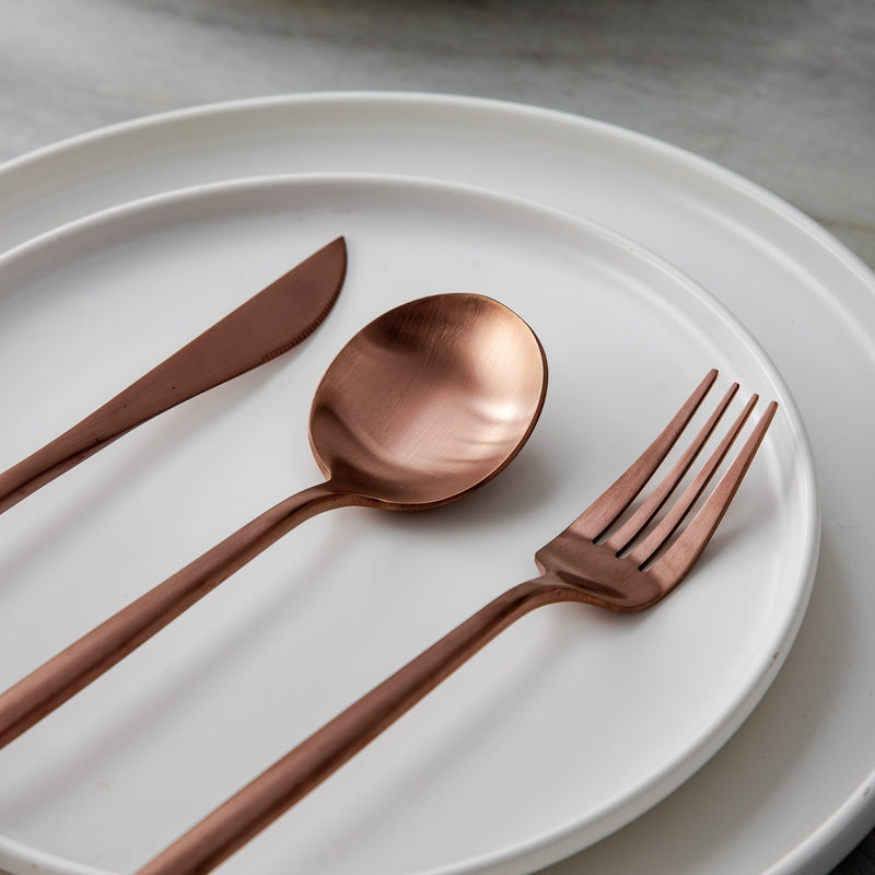 Minimalista Evőeszköz Modern Asztalokhoz - PureSet