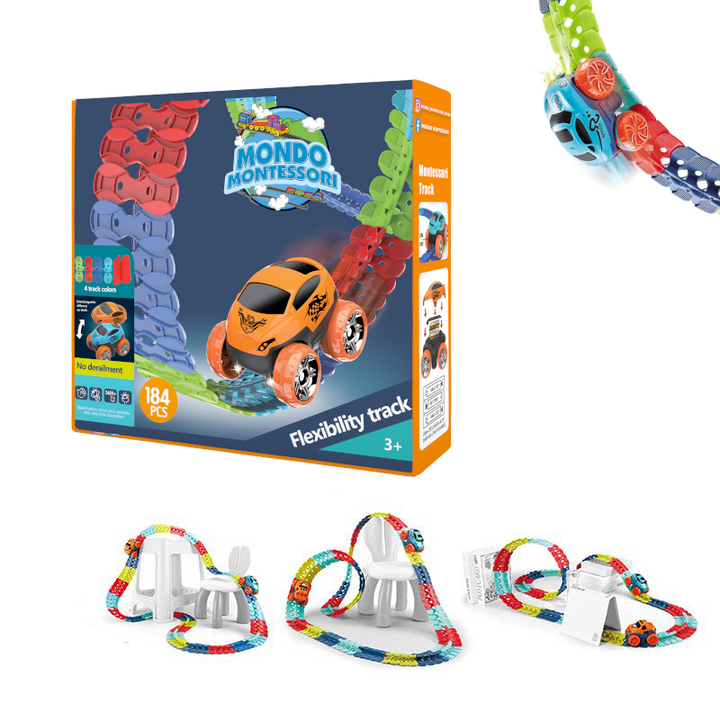 Rugalmas Montessori Játékpálya – FlexiTrack