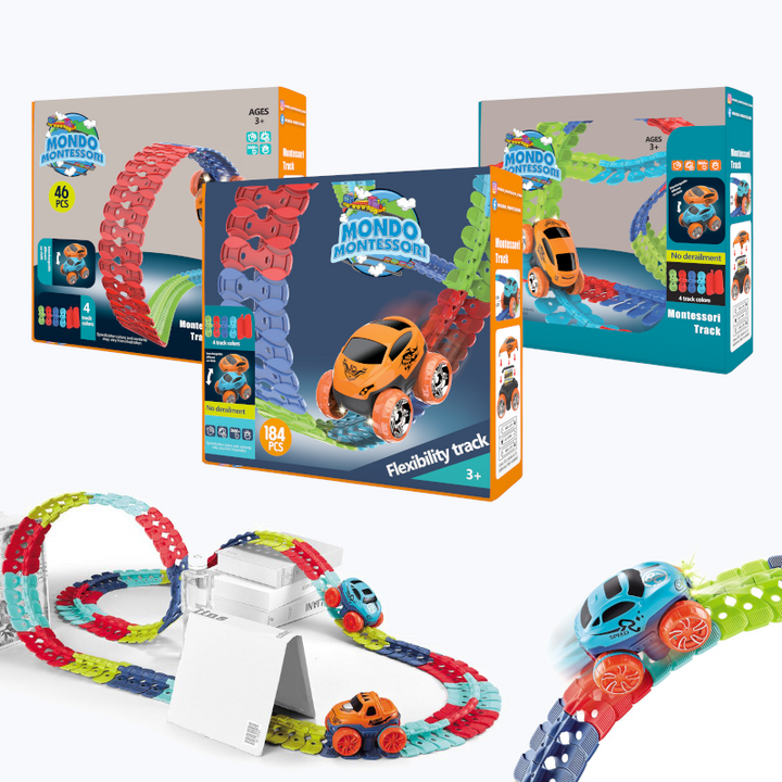 Rugalmas Montessori Játékpálya – FlexiTrack