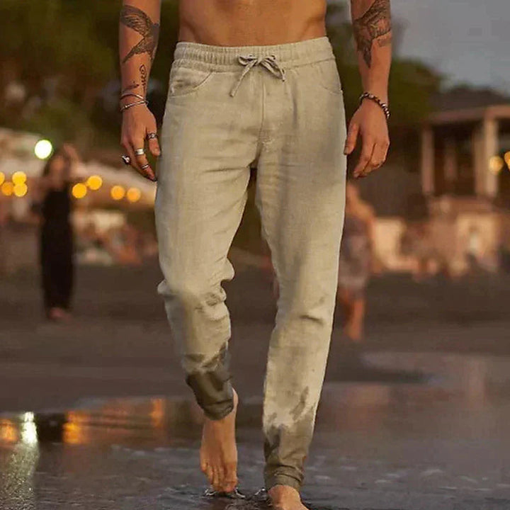 Casual vászon nadrág férfiaknak – Luca