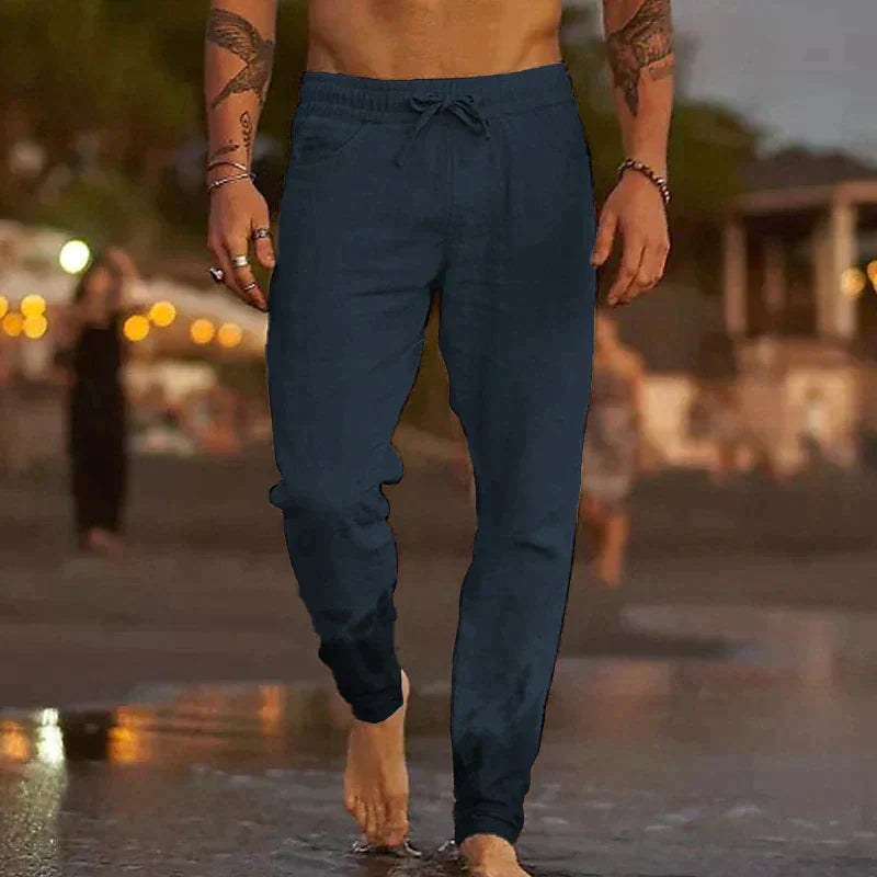 Casual vászon nadrág férfiaknak – Luca