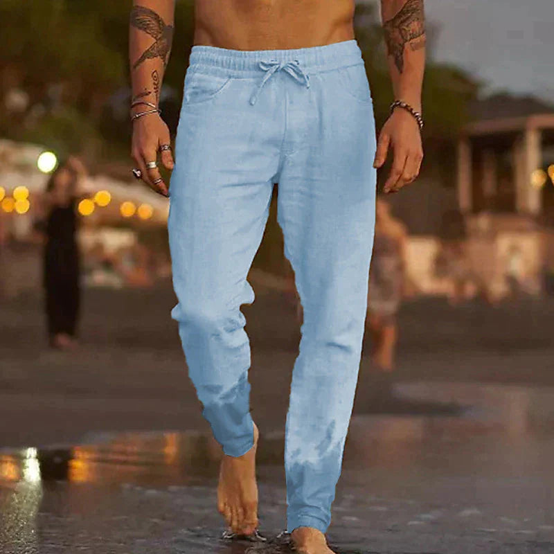 Casual vászon nadrág férfiaknak – Luca