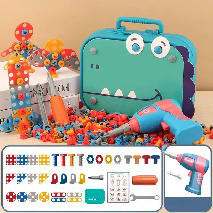 Hordozható építkezési doboz gyerekeknek - BuildiBox