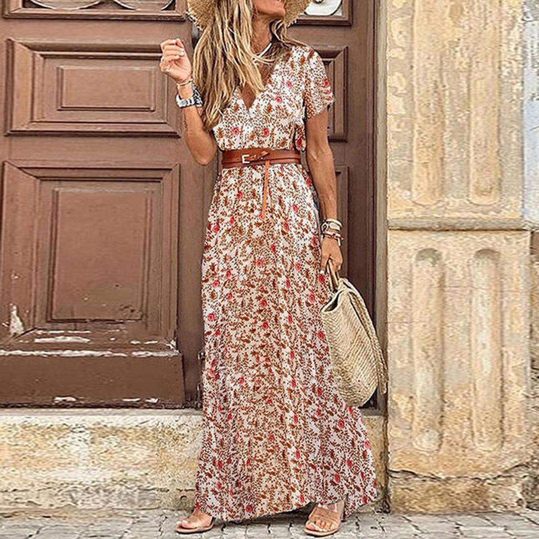 Boho-Maxiruha mintával Nőknek – Thalia