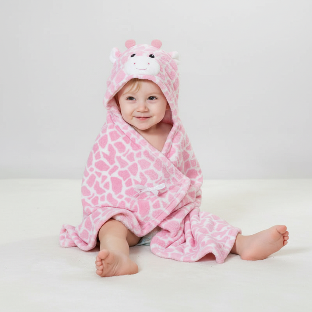 Kapuzen-Badetuch Für Kinder - BathBuddy