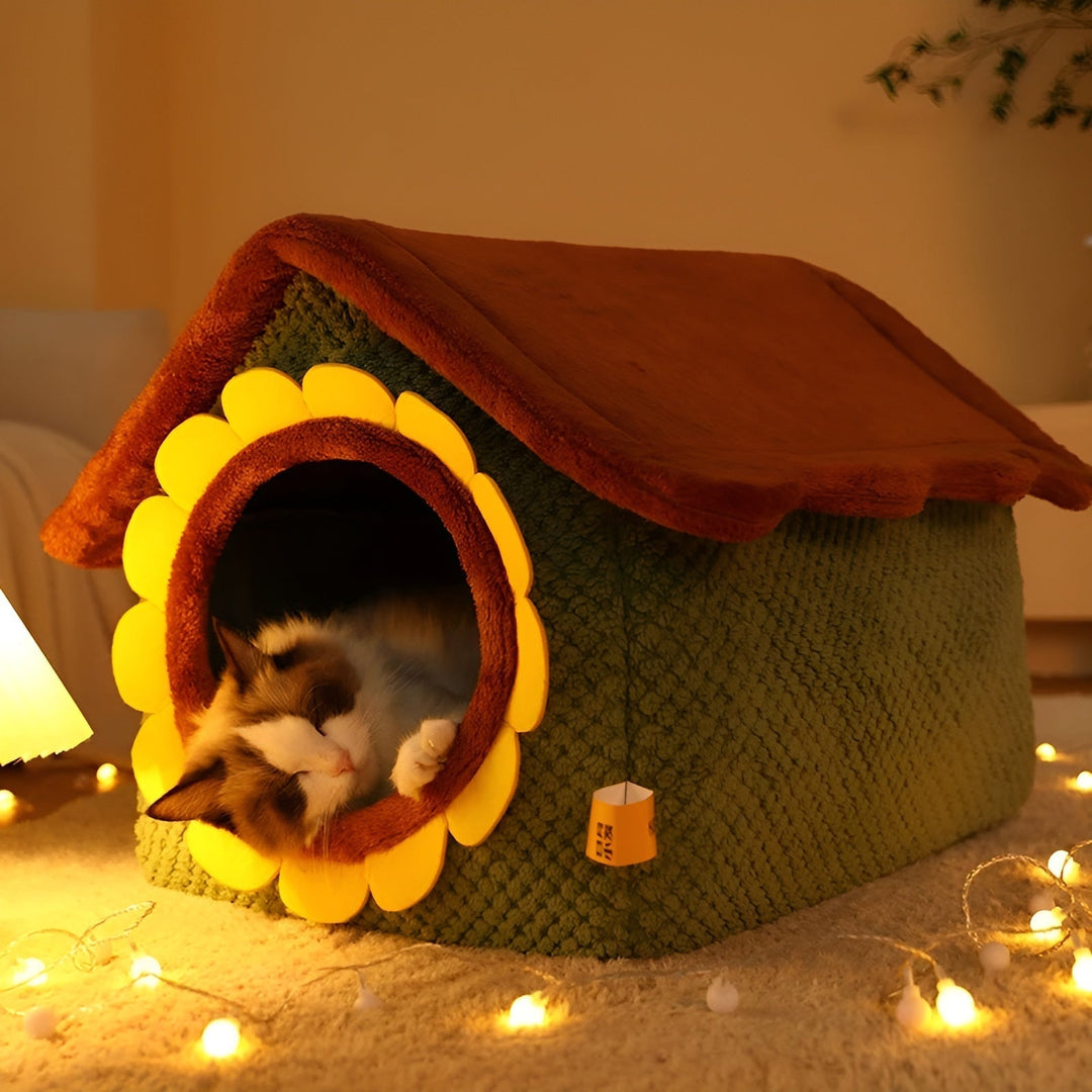 Beltéri alvó sátor macskák számára - SnugCat sátor