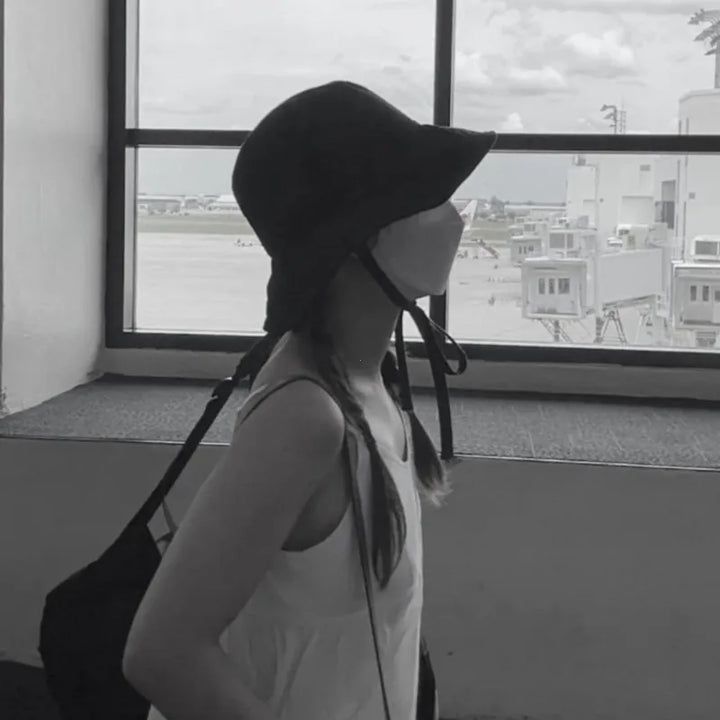 Hölgy Halászkalap Fűzővel és Napvédővel – Aislyn