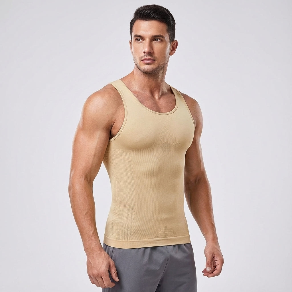 Korrigierendes Sporthemd Muscle Fit - Quentin