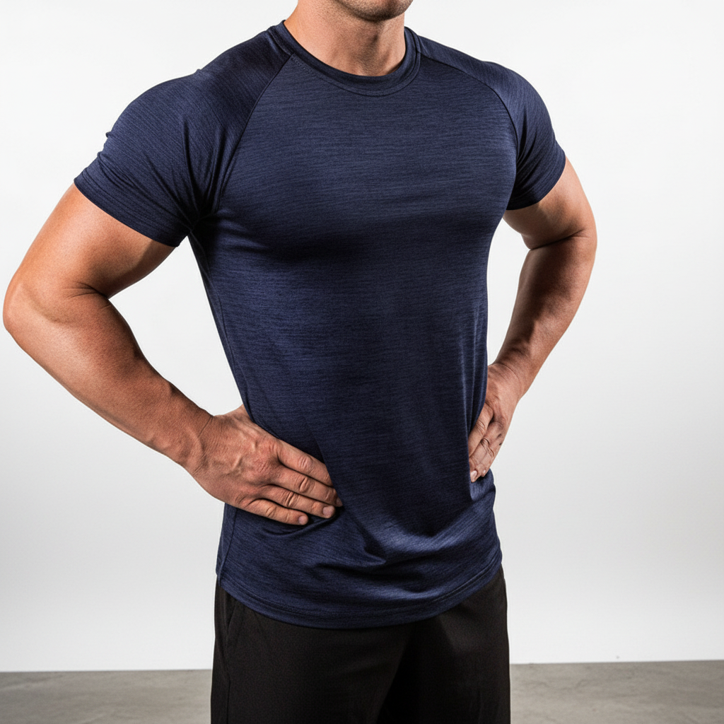 Kurzärmeliges Trainingsshirt Polyester -  Edwin