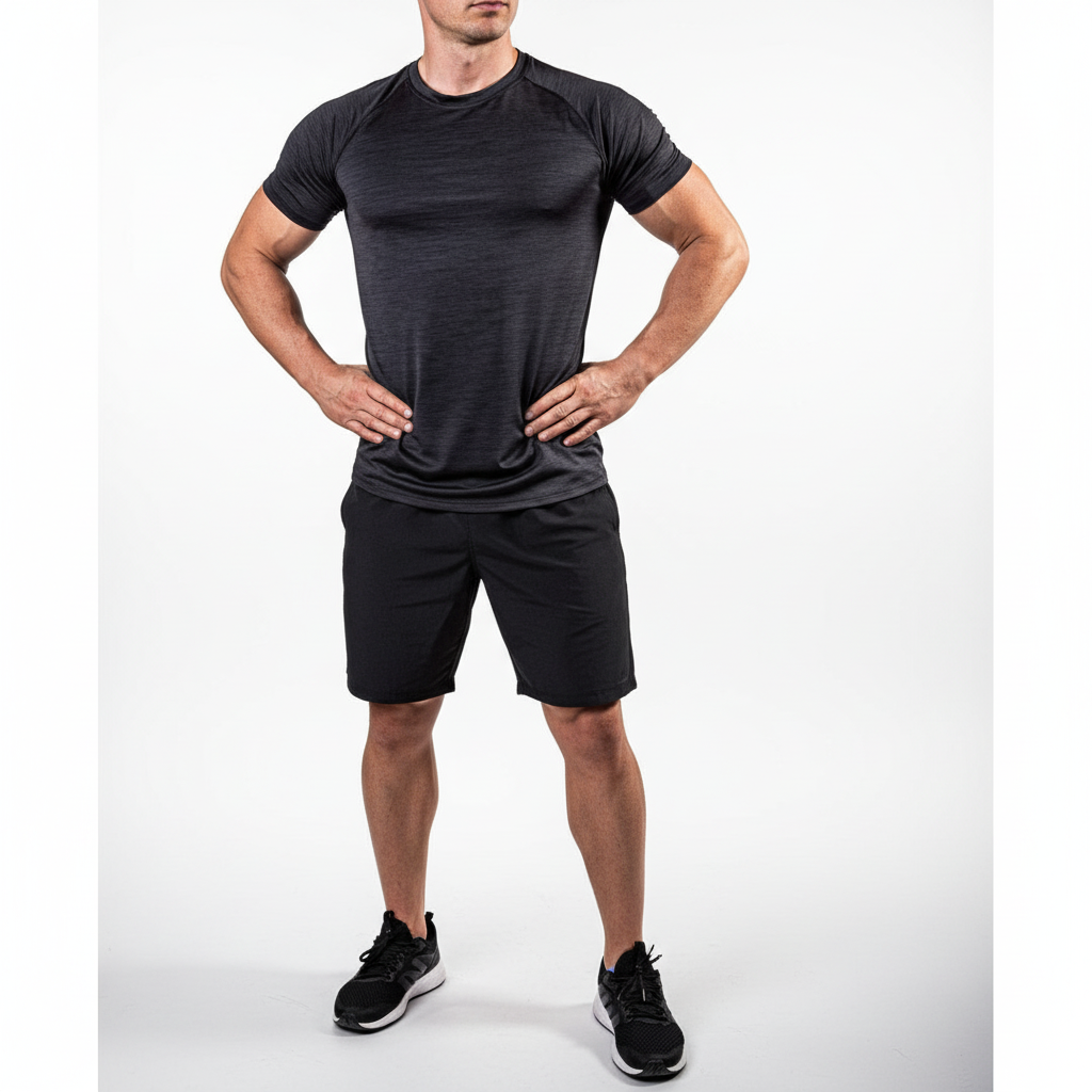 Kurzärmeliges Trainingsshirt Polyester -  Edwin