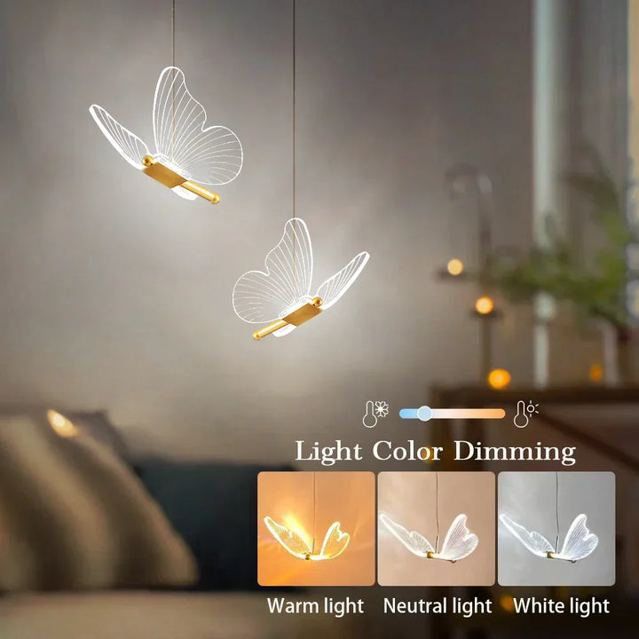 LED Pillangó Függőlámpák - ButterLuxe