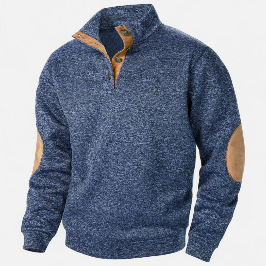 Langarm Pullover Mit Stehkragen - Eddy