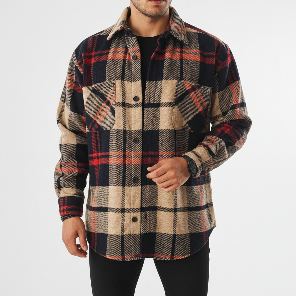 Langarm Mit Rautenmuster - Fabian