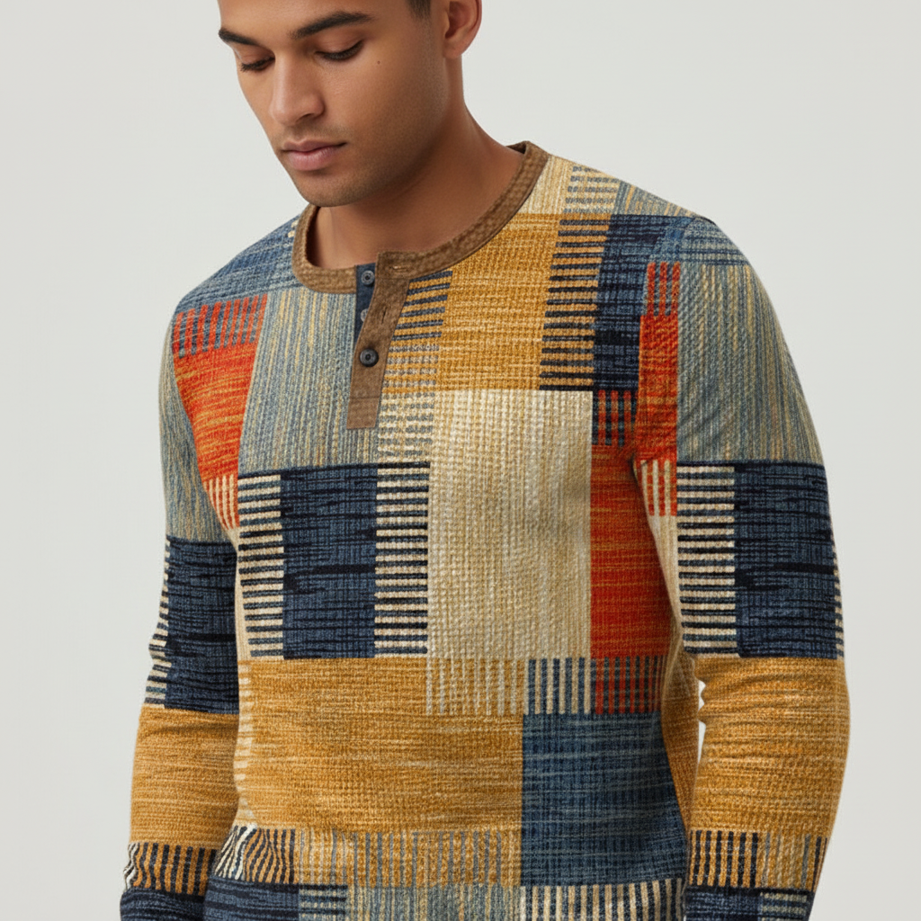 Langärmliger Herrenpullover -  Sven