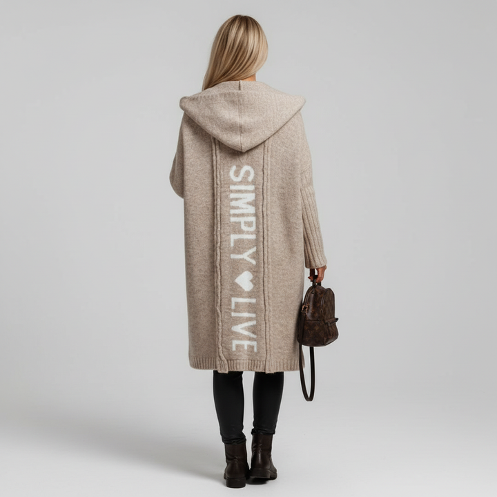 Lange Strickjacke - Valentina