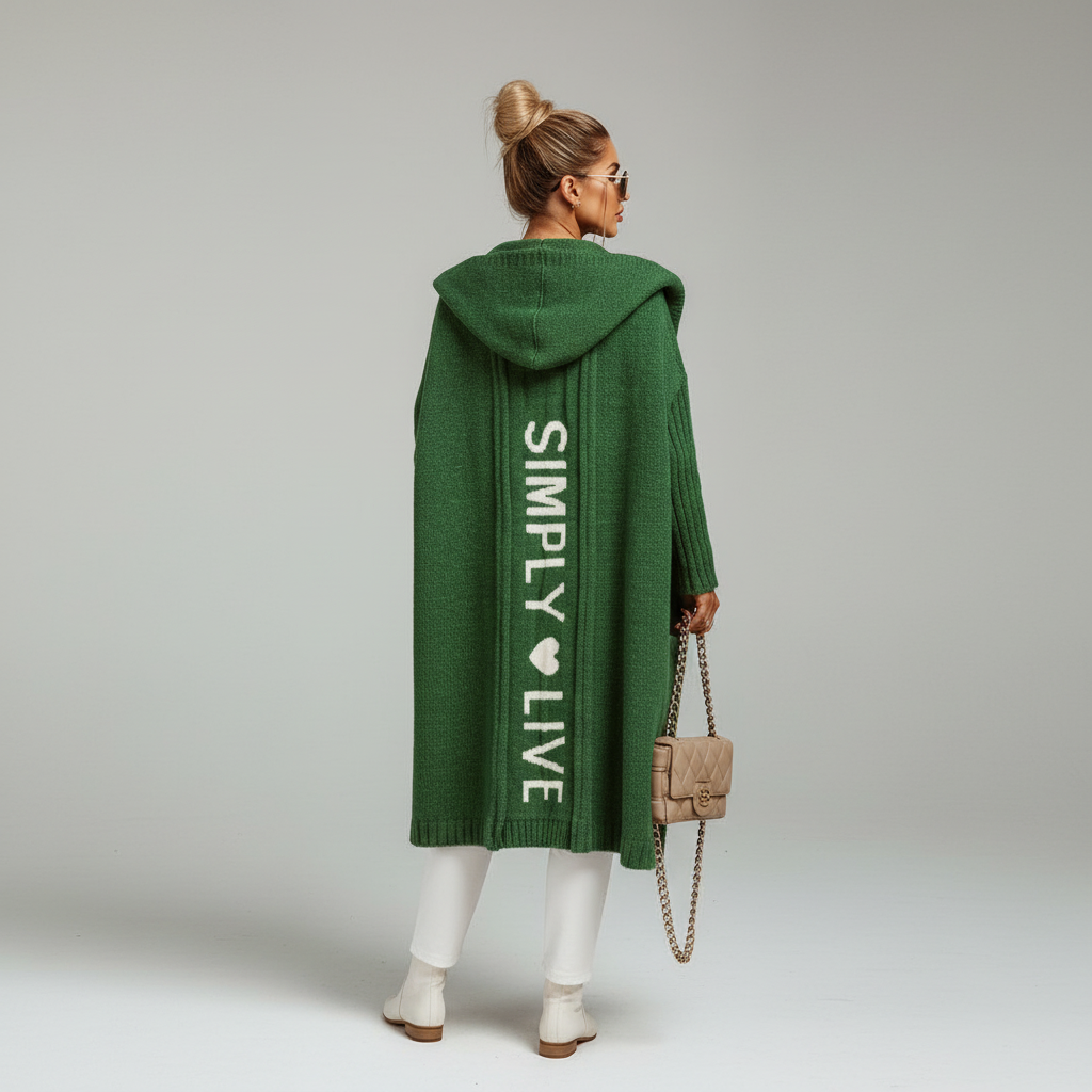 Lange Strickjacke - Valentina