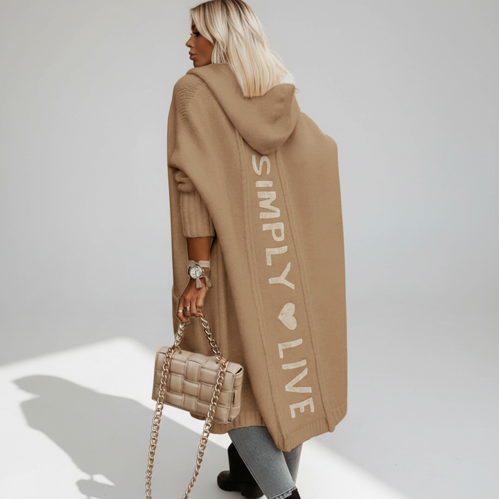 Lange Strickjacke - Valentina