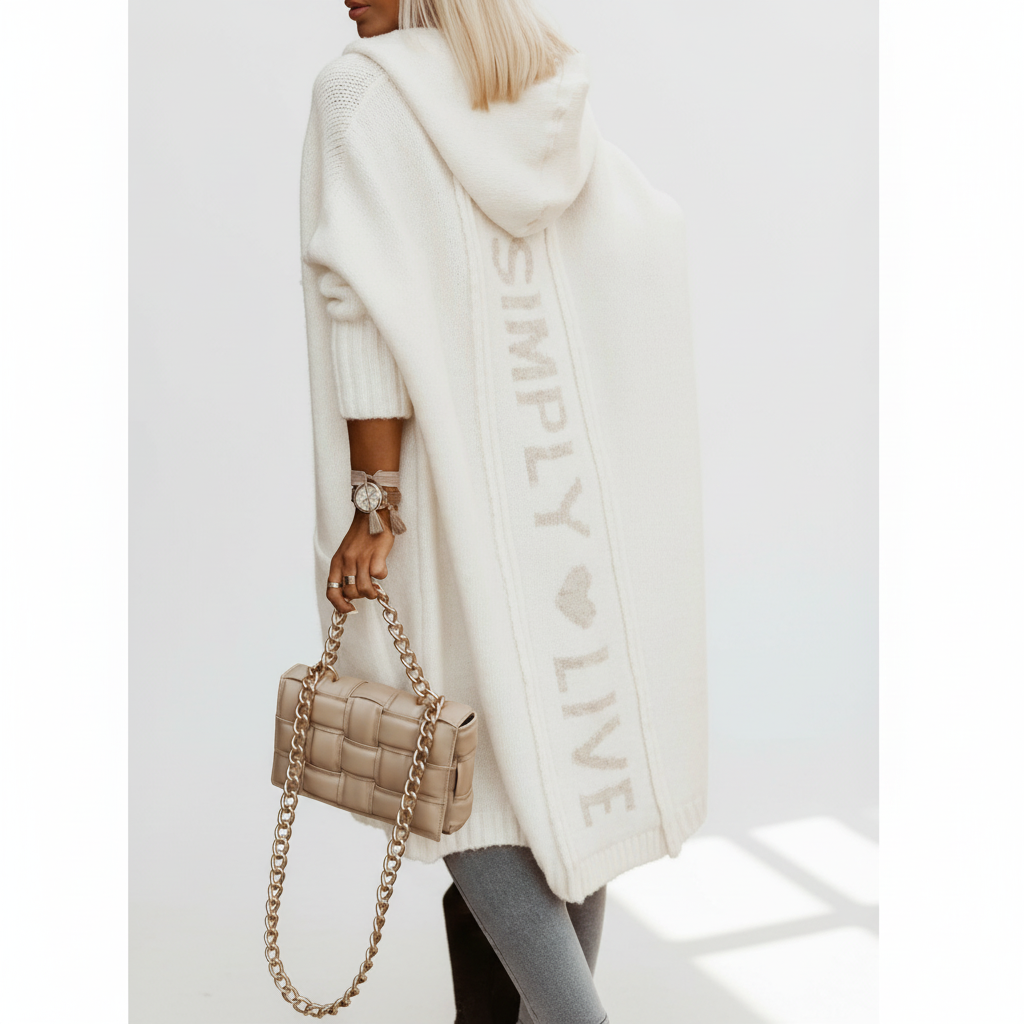 Lange Strickjacke - Valentina