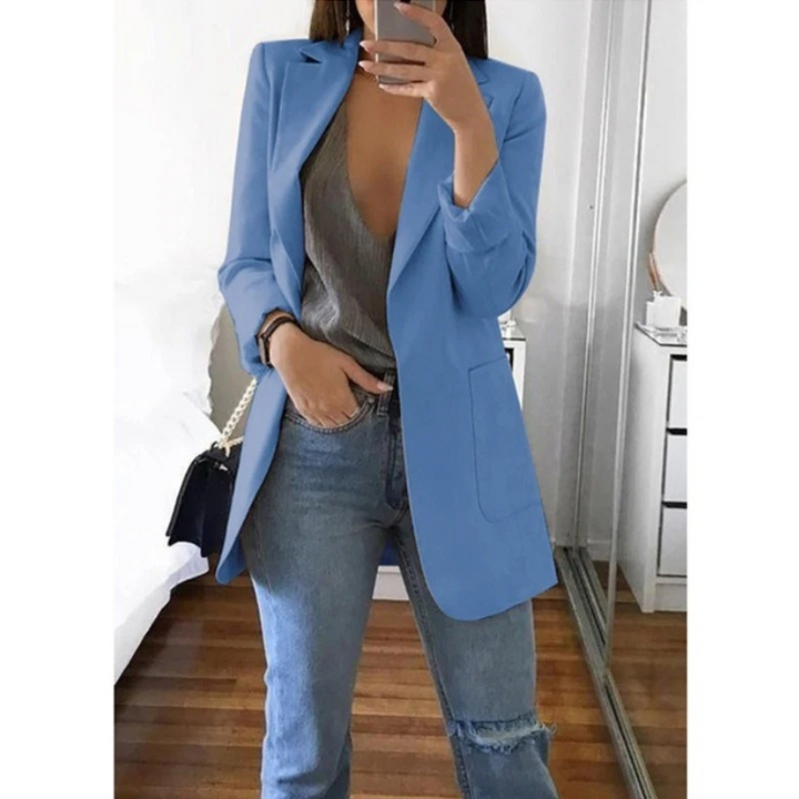 Trendi Hosszú Női Blézer - Valentina