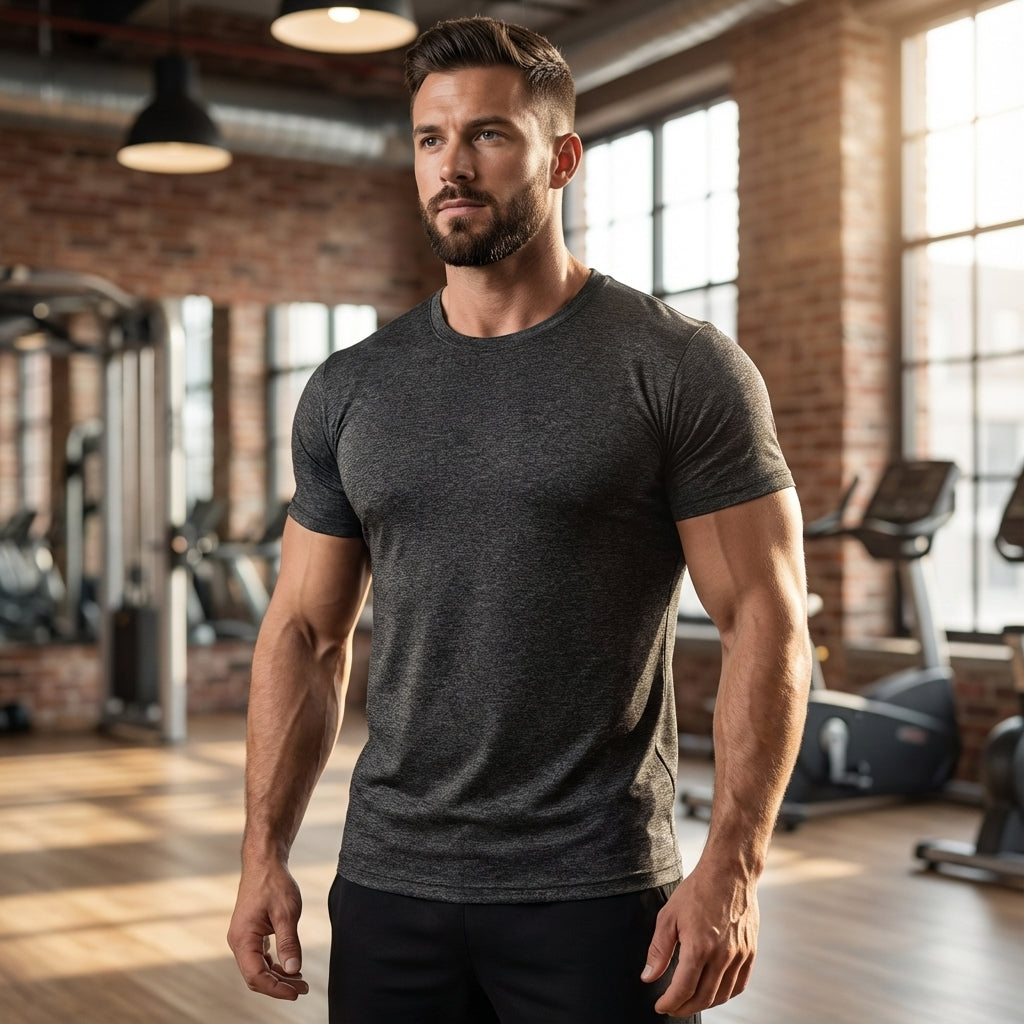 Leichtes Schnelltrocknendes Fitnessshirt - Lawrence