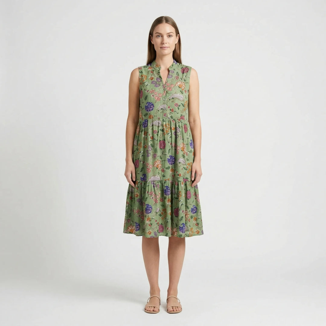 Locker Fallendes Freizeitkleid - Sanja