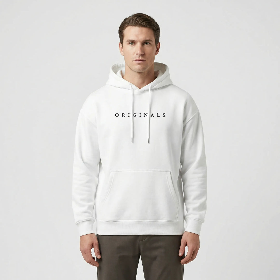 Locker Geschnittener Kapuzenpullover - Jesper