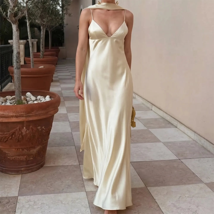 Long Slip Dress -  Lois