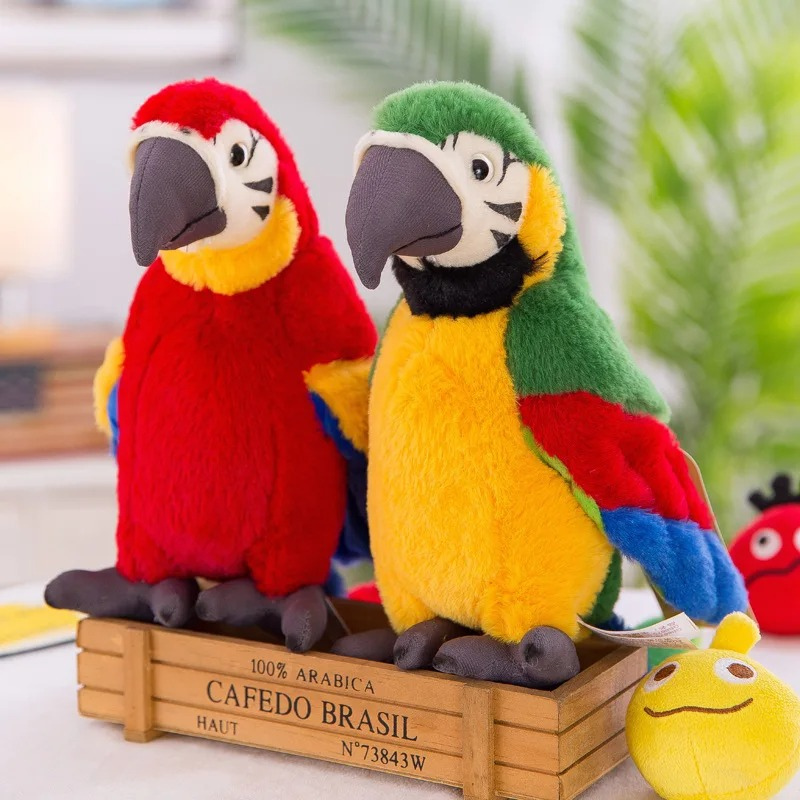 A Beszédes Papagáj Plüssfigura - Squawkie