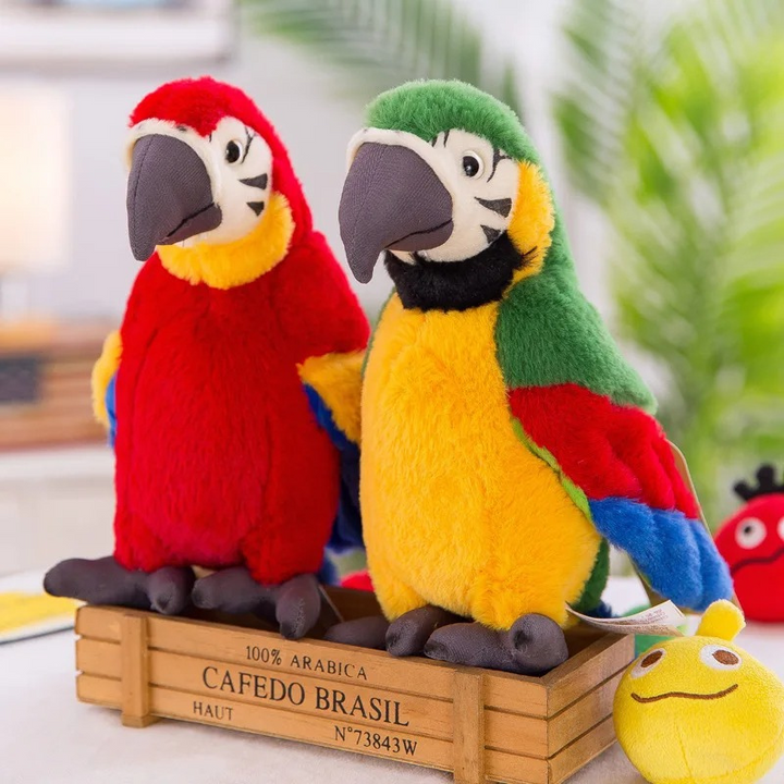 A Beszédes Papagáj Plüssfigura - Squawkie