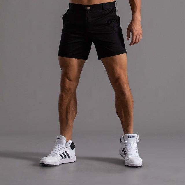 Divatos Slim-Fit Chino rövidnadrág férfiaknak – Emil