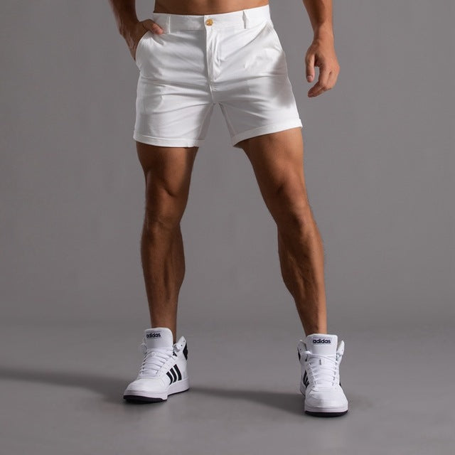 Divatos Slim-Fit Chino rövidnadrág férfiaknak – Emil