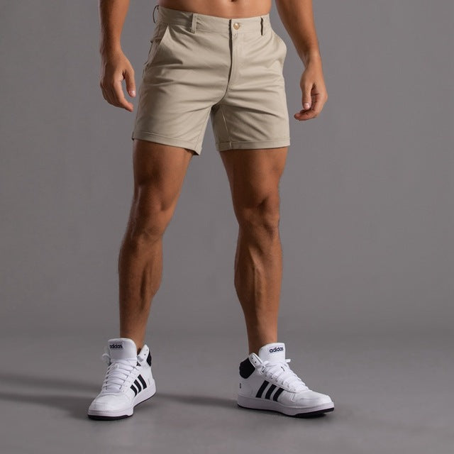 Divatos Slim-Fit Chino rövidnadrág férfiaknak – Emil