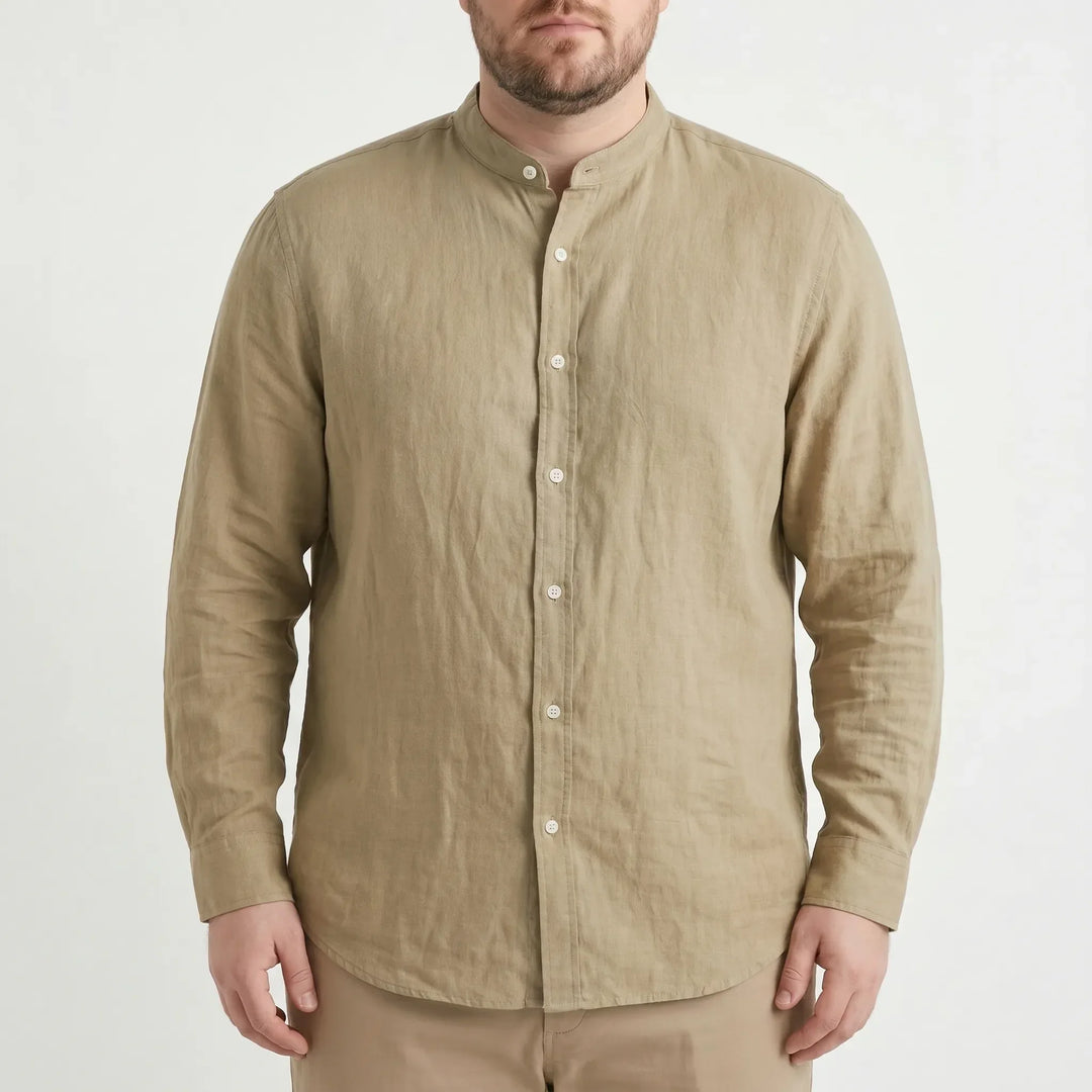 Men's Stand Collar Shirt -  Harry