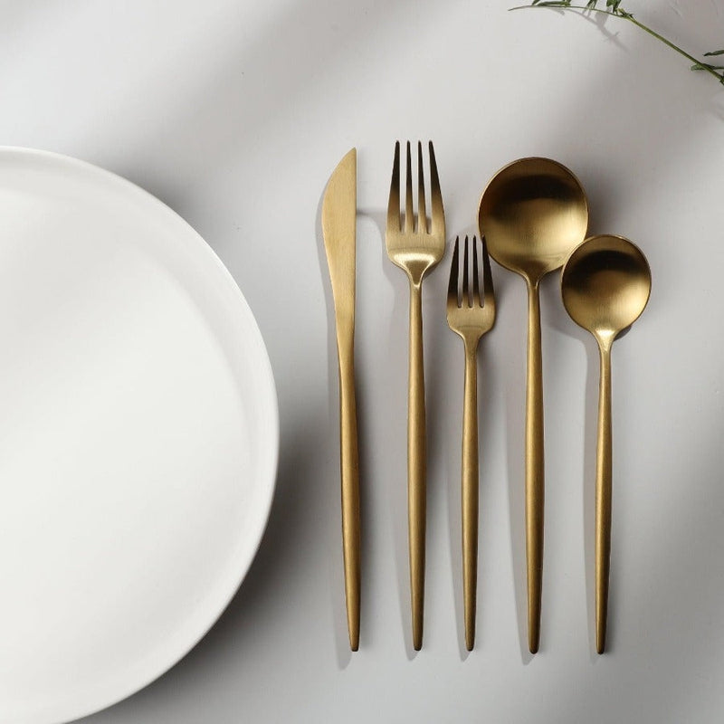 Minimalista Evőeszköz Modern Asztalokhoz - PureSet