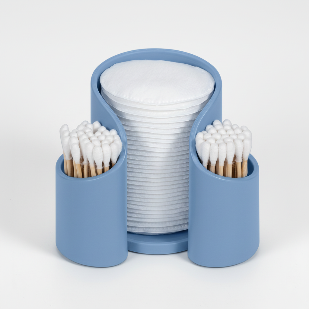 Minimalistische Badezimmerorganisation - CareCube