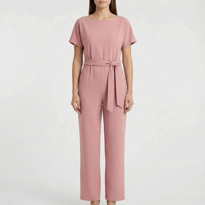 Minimalistischer Jumpsuit Mit Weitem Bein - Lavinia