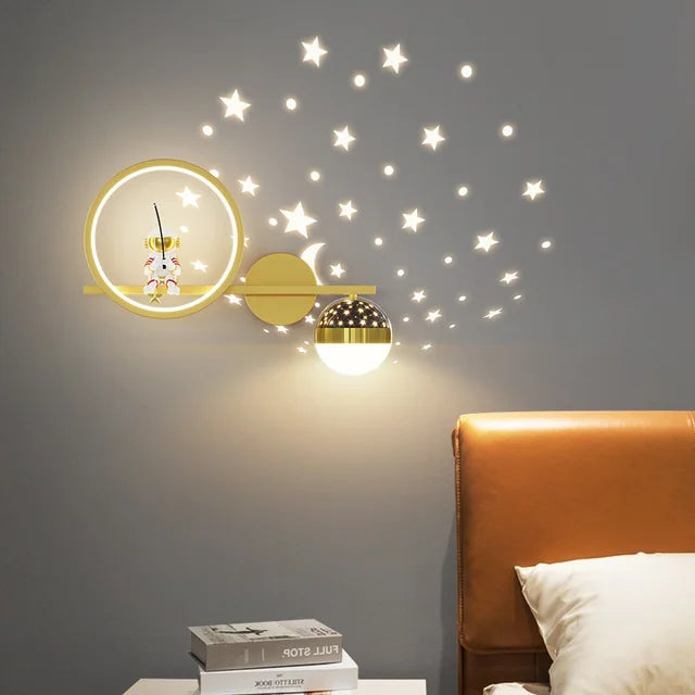 Modern gyerek falilámpa - BrightBuddy