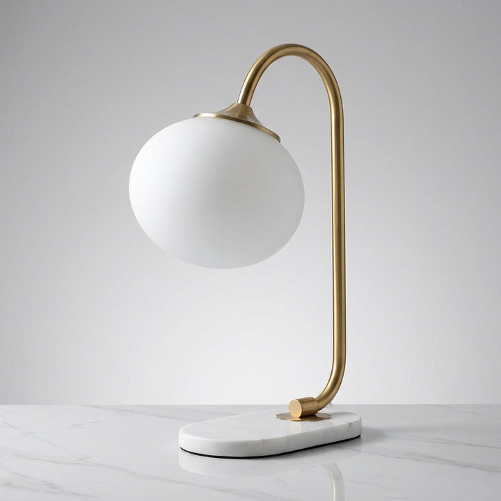 Modern Rounded Table Lamp -  Melluma