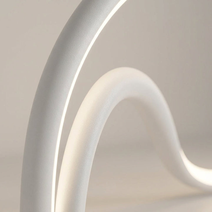 Modern Sculptural Table Lamp - Arcelle