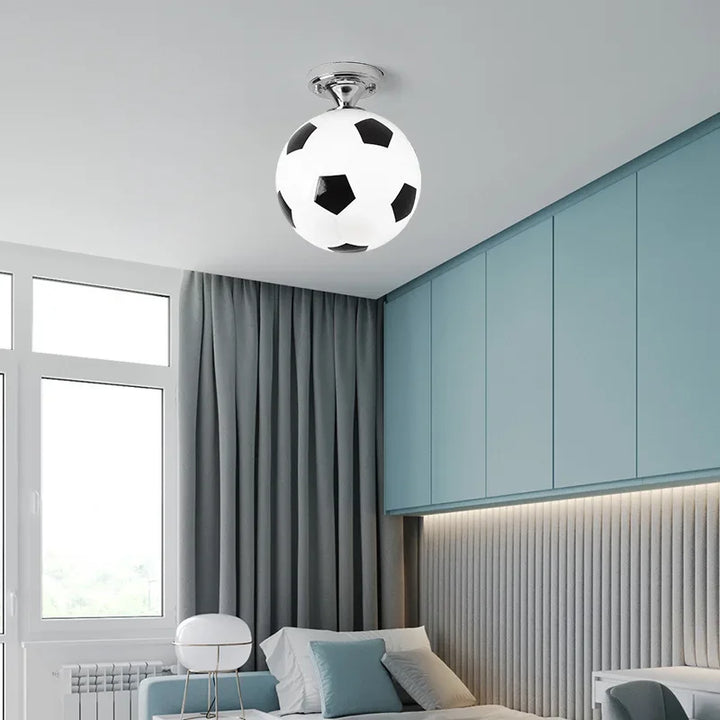 Játszós Futball Mennyezeti Lámpa - GoalBright